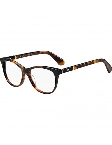 Kate Spade Women's Eyeglasses - Havana Black Round Frame | KATE SPADE JOHNNA 581 en linge