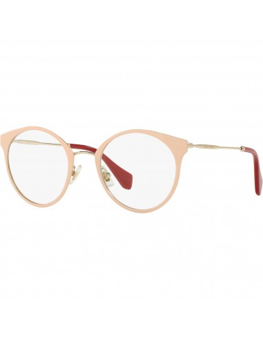 Miu Miu Women's Eyeglasses - Core Collection Pale Gold Powe Frame | 0MU 51 PV UST1O1 shop