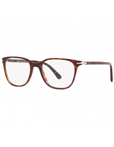 Persol Unisex Eyeglasses - Havana Square Full-Rim Frame | PERSOL 0PO3203V 24 51 la livraison gratuite