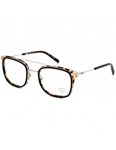 MCM Men's Eyeglasses - Clear Lens Black/Havana Aviator Shape Frame | MCM2145 019 pas cher 