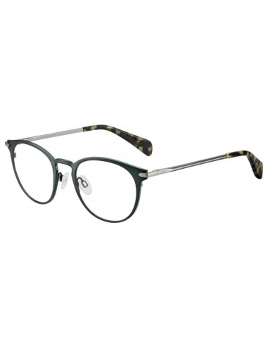 Rag and Bone Men's Eyeglasses - Matt Teal Round Frame | RAG AND BONE RNB7005 0PYW prix