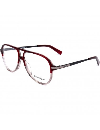 Salvatore Ferragamo Men's Eyeglasses - Wine/Turtledove | SALVATORE FERRAGAMO2855 644 la livraison gratuite