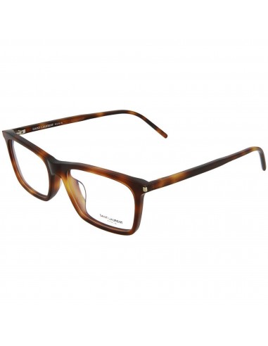 Saint Laurent Unisex Eyeglasses - Havana Trspnt Frame | SAINT LAURENT SL296F 3 shop