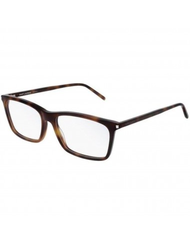 Saint Laurent Unisex Eyeglasses - Havana Rectangular Frame | SAINT LAURENT SL296 7 Dans la société mordern