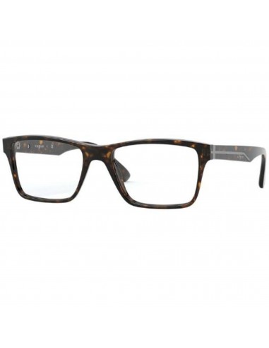 Vogue Men's Eyeglasses - Dark Havana Square Full-Rim Acetate Frame | 0VO5314 W656 france