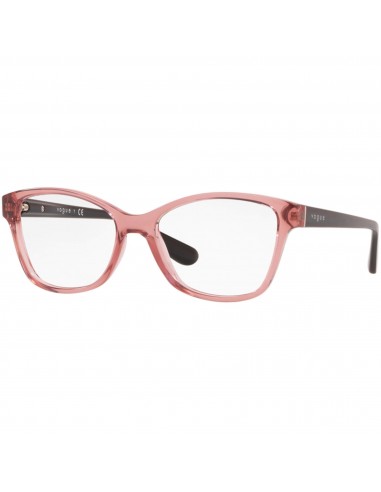 Vogue Women's Eyeglasses - Transparent Pink Square Full-Rim Frame | 0VO2998 2599 shop