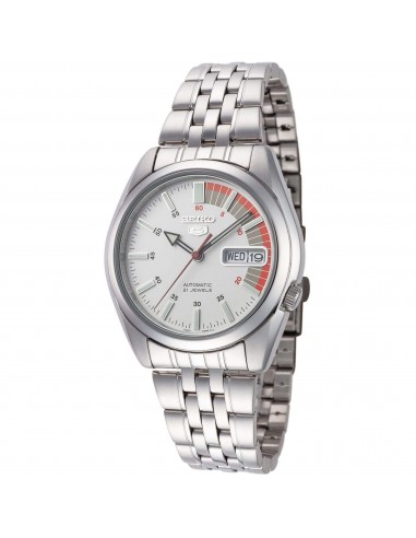 Seiko Men's Watch - Series 5 Automatic White Dial Stainless Steel Bracelet | SNK369K1 suggérées chez