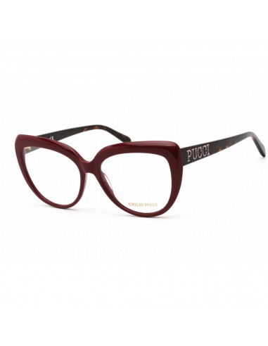 Emilio Pucci Women's Eyeglasses - Shiny Violet/Havana Butterfly Frame | EP5173 081 l'achat 