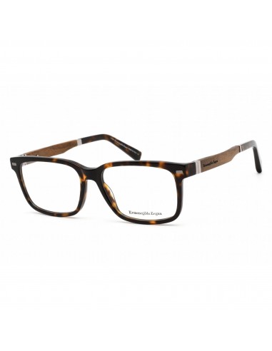 Ermenegildo Zegna Men's Eyeglasses - Full Rim Dark Havana/Brown Frame | EZ5078 052 Dans la société mordern