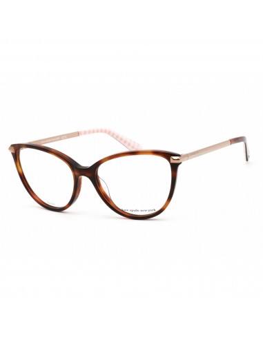 Kate Spade Women's Eyeglasses - Clear Demo Lens Havana Cat Eye Frame | LAVAL 0086 00 destockage