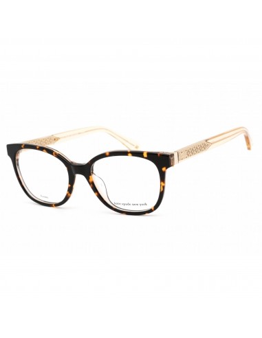 Kate Spade Men's Eyeglasses - Clear Demo Lens Havana/Gold Square Frame | PAYTON 086 livraison et retour toujours gratuits