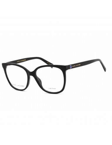 Marc Jacobs Women's Eyeglasses - Clear Demo Lens Black Acetate Square | MARC 380 807 en ligne des produits 