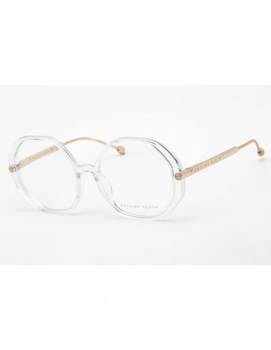 Philipp Plein Women's Eyeglasses - Shiny Crystal Plastic Full-Rim Frame | VPP053S 0880 de la marque