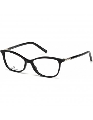 Swarovski Women's Eyeglasses - Black Cat Eye Plastic Full-Rim Frame | SK5239 001 paiement sécurisé