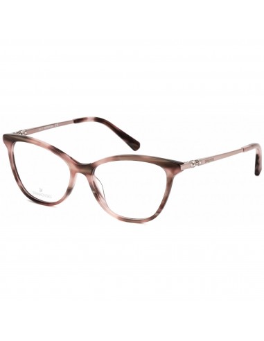 Swarovski Women's Eyeglasses - Shiny Pink Cat Eye Full-Rim Frame | SK5249-H 072 Comparez et commandez 