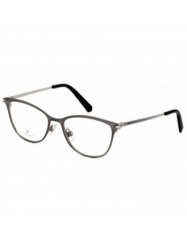 Swarovski Women's Eyeglasses - Shiny Black Cat Eye Metal Full-Rim Frame | SK5246 001 en ligne des produits 