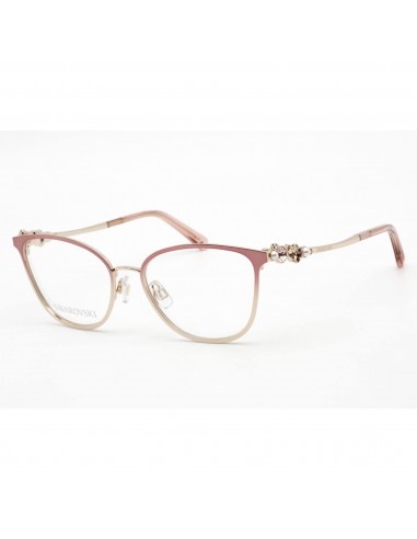 Swarovski Women's Eyeglasses - Pink Cat Eye Metal Full-Rim Frame | SK5368 074 En savoir plus