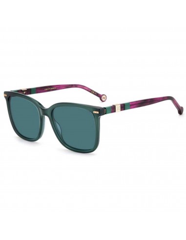 Carolina Herrera Women's Sunglasses - Teal Lens Plastic Square Frame | CH 0045/S 04LZ la colonne vertébrale