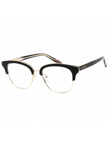 Missoni Women's Eyeglasses - Black Cat Eye Frame Clear Demo Lens | MIS 0012 0807 00 la livraison gratuite