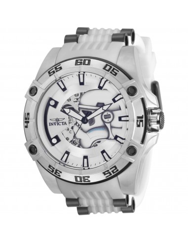 Invicta Men's Watch - Star Wars Stormtrooper Automatic White and Black Strap | 31689 Livraison rapide