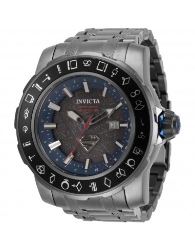 Invicta Men's Watch - DC Comics Superman Automatic Gunmetal Steel Bracelet | 34863 Toutes les collections ici