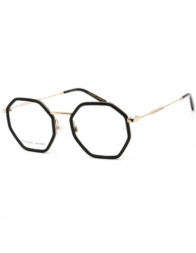 Marc Jacobs Women's Eyeglasses - Clear Demo Lens Black/Gold Frame | MARC 538 0807 00 en ligne des produits 