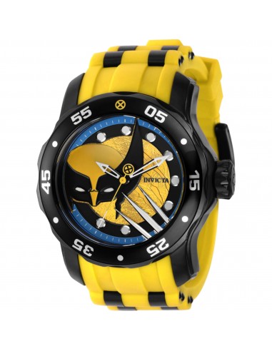 Invicta Men's Watch - Marvel X-Men Quartz Steel and Silicone Rubber Strap | 37373 Comparez et commandez 