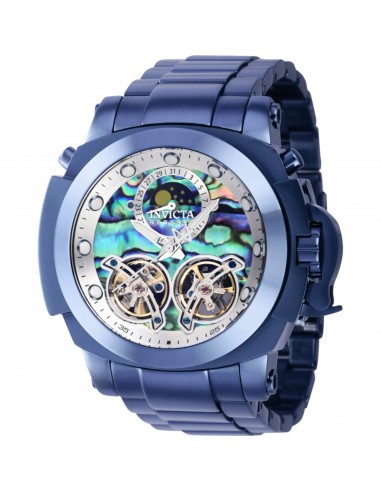 Invicta Men's Watch - Reserve Man of War Automatic Dark Blue Steel Bracelet | 39577 Par le système avancé 