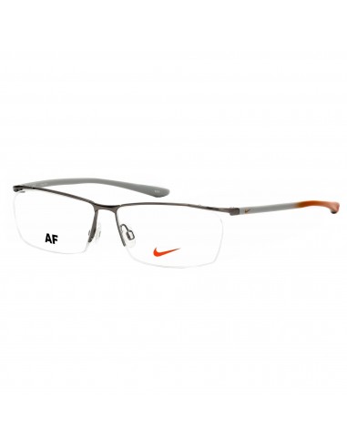 Nike Unisex Eyeglasses - Light Gunmetal Semi-Rimless Frame | NIKE 7918AF 032 En savoir plus