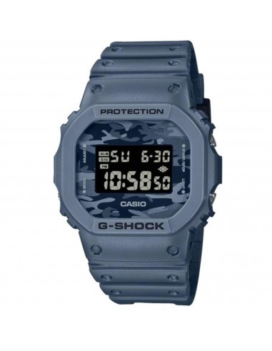 Casio Men's Digital Watch - G-Shock Quartz Black and Camo Dial Strap | DW5600CA-2 suggérées chez