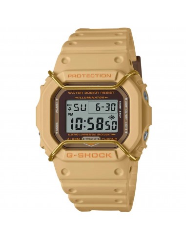 Casio Men's Digital Watch - G-Shock Quartz Brown and Grey Dial Strap | DW5600PT-5 Toutes les collections ici