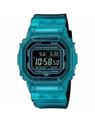 Casio Men's Digital Watch - G-Shock Quartz Blue and Black Dial Strap | DWB5600G-2 50% de réduction en Octobre 2024