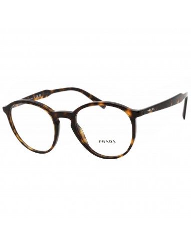 Prada Men's Eyeglasses - Havana Oval Plastic Full-Rim Frame | PR13TV 2AU1O1 Venez découvrir notre 