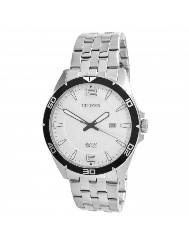 Citizen Men's Watch - Date Display White Dial Stainless Steel Bracelet | BI5051-51A JUSQU'A -70%! 