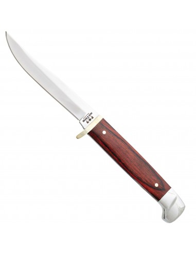 Bear & Son Small Hunter - Rosewood Leather Sheath Stainless Steel Blade | BS263R Faites des économies