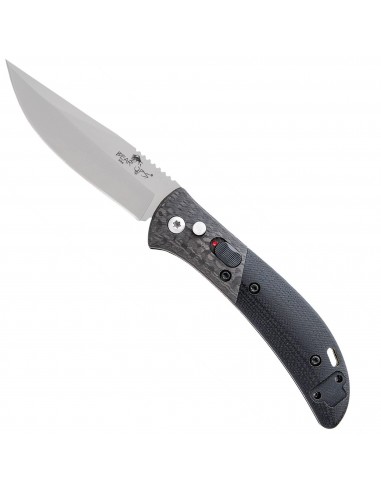 Bear & Son Knife - Auto Bold Action XI Black G10 Carbon Fiber Handle | BSAC-900-B4-P Livraison rapide