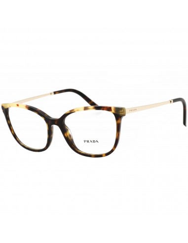 Prada Women's Eyeglasses - Dark Havana Plastic Cat Eye Frame, 52 mm | 0PR 07WV 06N1O1 chez Cornerstreet bien 