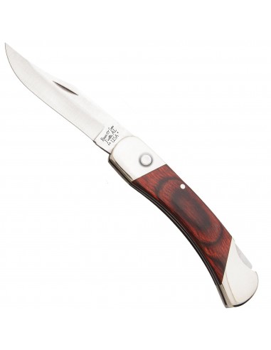 Bear & Son Knife - Rosewood Handle Steel Blade Automatic Lockback, 5 inch | BS2A97R En savoir plus