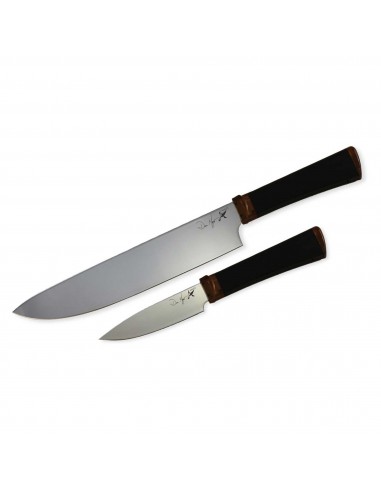 Ontario Knife Company Chef and Paring Knife Set - Agilite Fixed Blade | OKC2570 En savoir plus