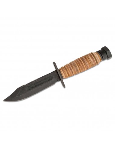 Ontario Knife Company Survival Knife - Plain Edge Carbon Steel Blade | OKC6150 de pas cher