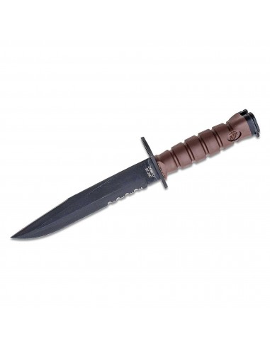 Ontario Knife Company Bayonet Knife - 3S Fixed Carbon Steel Clip Point Blade | OKC6504 de pas cher