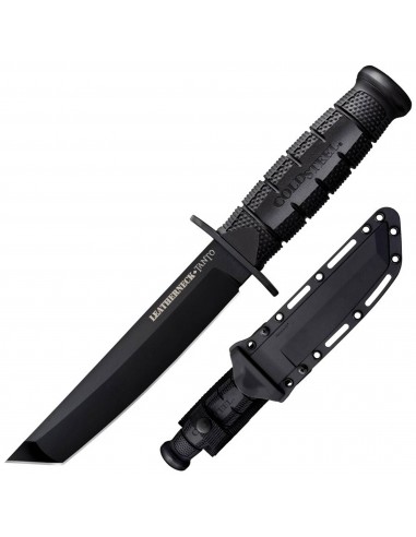 Cold Steel Knife - Leatherneck Black Powder coated D2 Steel Blade, 12 inch | CS39LSFCT pour bénéficier 