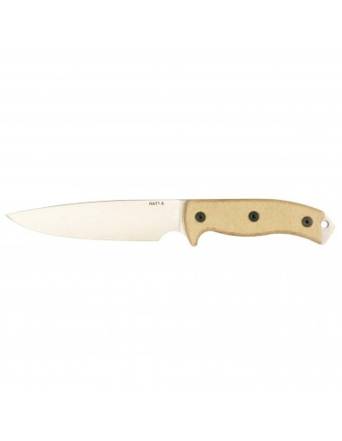 Ontario Knife Company Knife - Rat 6 Drop Point Stainless Steel Fixed Blade | OKC8659 de technologie