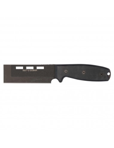 Ontario Knife Company Knife - RAT 3 Gobar Chisel Style Blade Black Handle | OKC8660 le concept de la Pate a emporter 