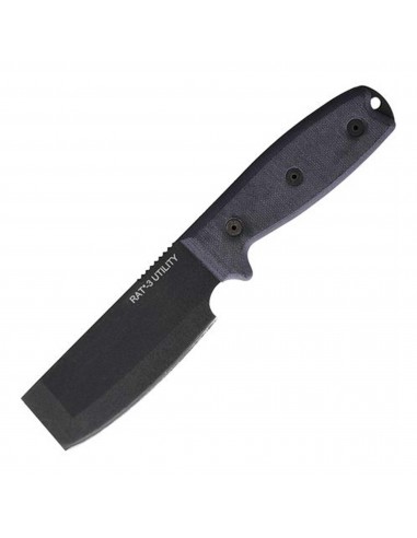 Ontario Knife Company Knife - Rat 3 Utility Carbon Steel Blade with Sheath | OKC8662 2023