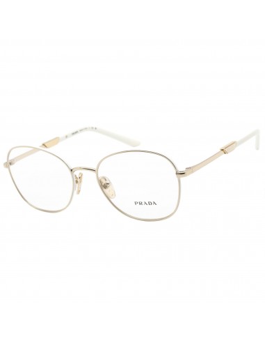 Prada Women's Eyeglasses - Pale Gold/Talco Frame Clear Demo Lens | 0PR 64YV 09U1O1 suggérées chez