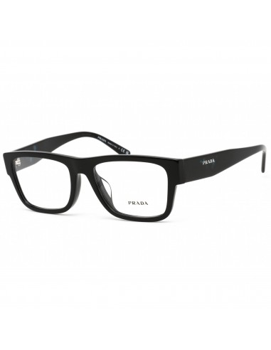 Prada Men's Eyeglasses - Black Plastic Full Rim Frame Demo Lens | 0PR 15YVF 1AB1O1 les muscles