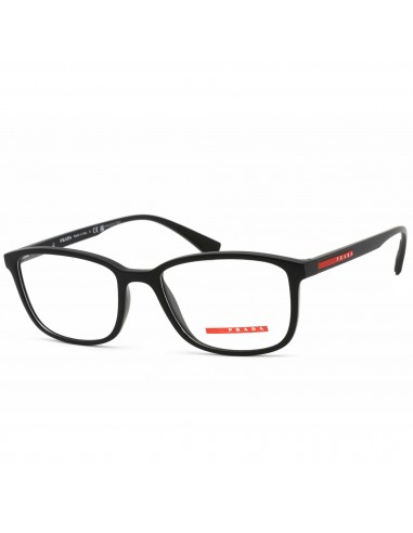 Prada Sport Men's Eyeglasses - Black Rectangular Frame Demo Lens | PS04IV DG01O1 hantent personnes