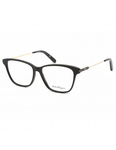 Salvatore Ferragamo Women's Eyeglasses - Black Rectangular Plastic Frame | SF2851 001 Vous souhaitez 