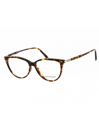 Salvatore Ferragamo Women's Eyeglasses - Dark Tortoise Cat-Eye Frame | SF2870 219 de votre